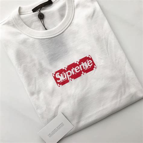 supreme louis vuitton tee|Louis Vuitton X Supreme Box Logo T.